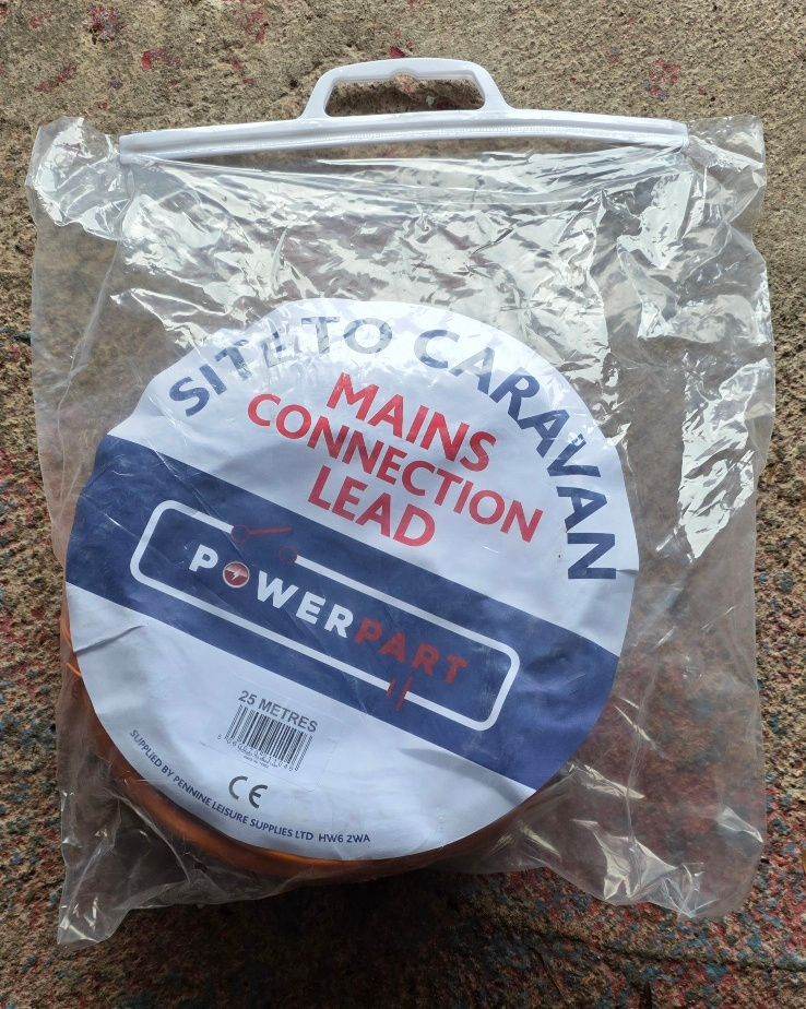 Caravan Mains Hook Up Lead
