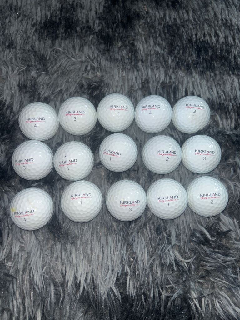 15 kirkland golf balls 