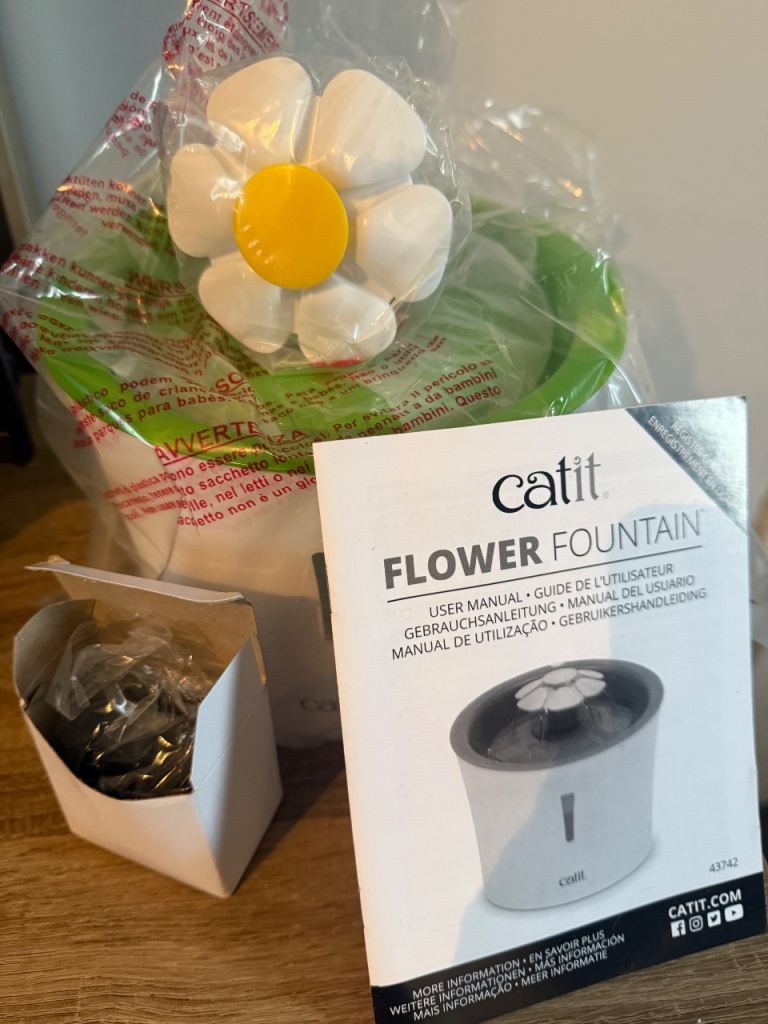 Catit cat water fountain