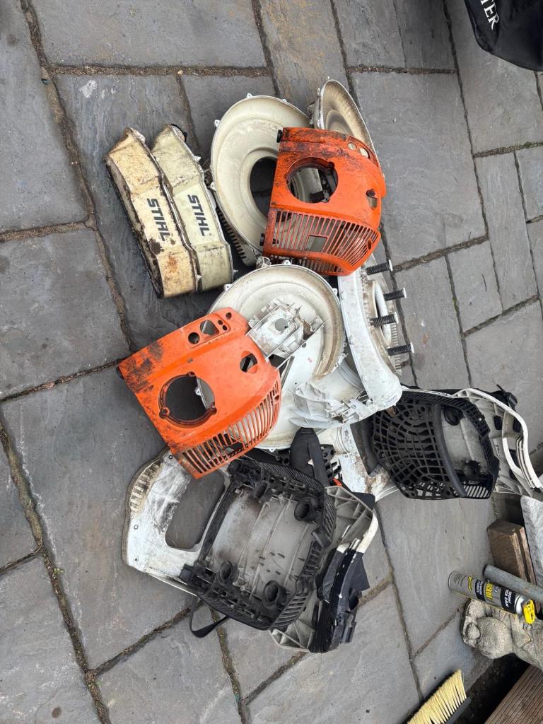 Stihl BR500 BR550 BR600 BR700 Backpack Leaf blower Parts Backplates Covers