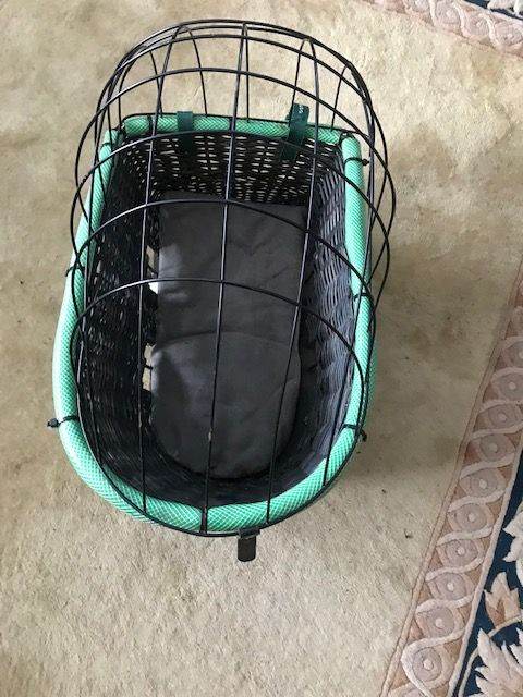 Dog basket for bike.