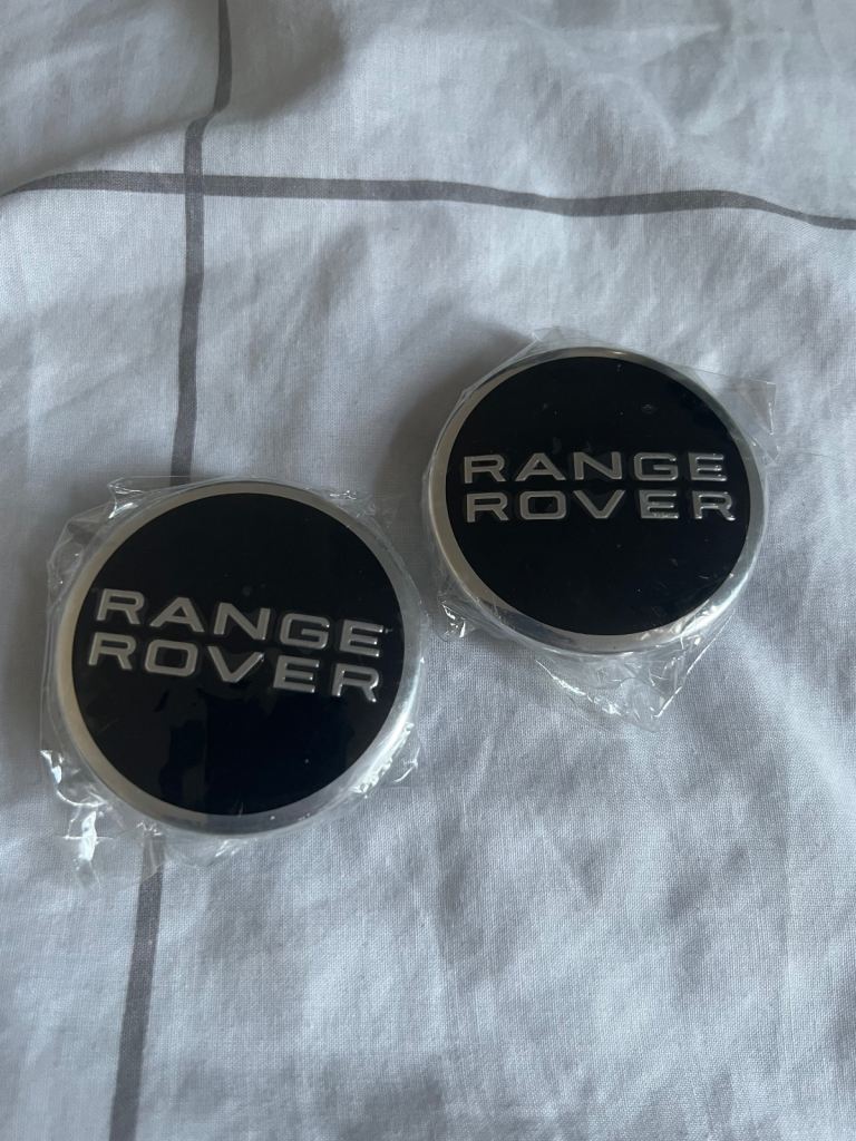 Two Range Rover emblems 