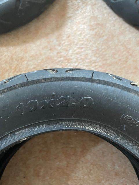 Mountain Buggy pushchair tyre, size 10 x 2.0 and inner tube