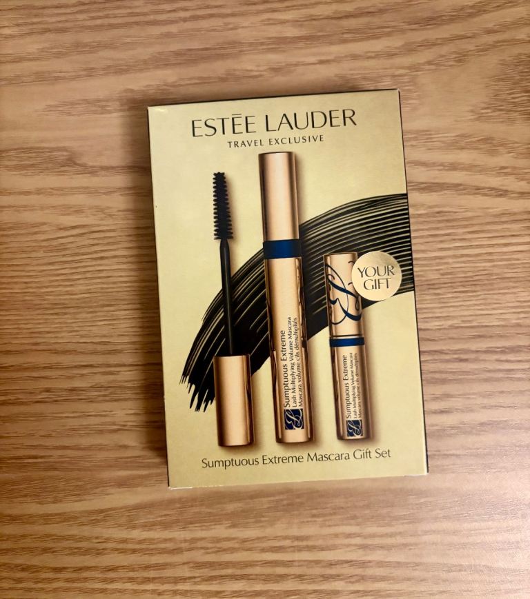 RARE: Estee Lauder Sumptuous Extreme Mascara Gift Set - NEW