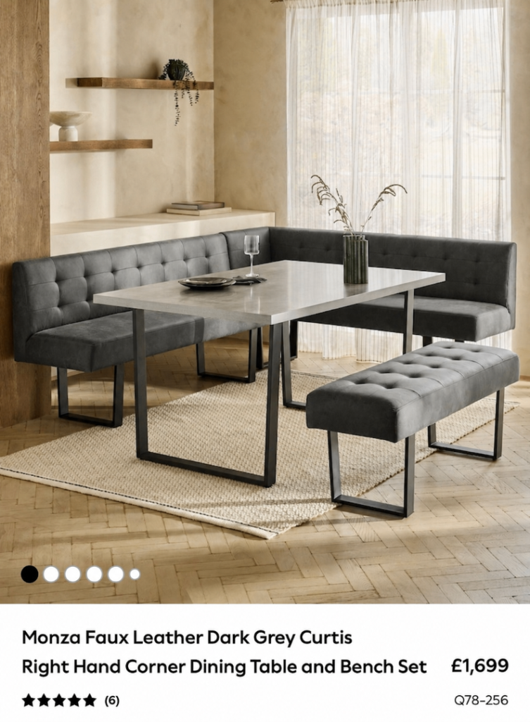Next Corner Dining Set