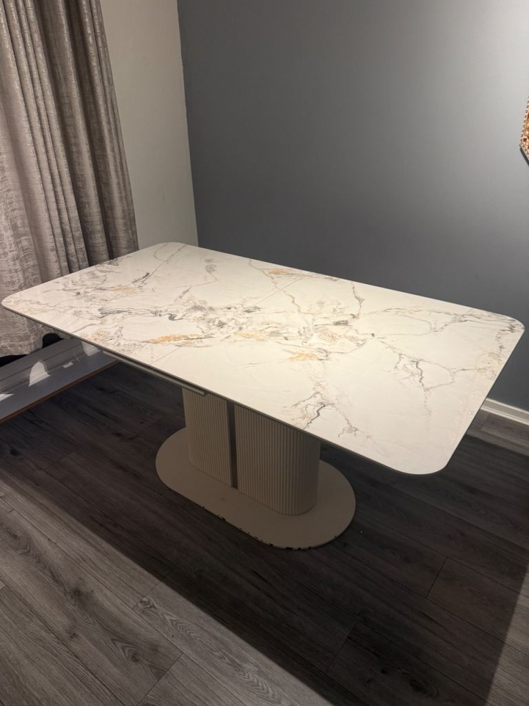 Avorio Large Pop-Up Extending Dining Table RRP 1400