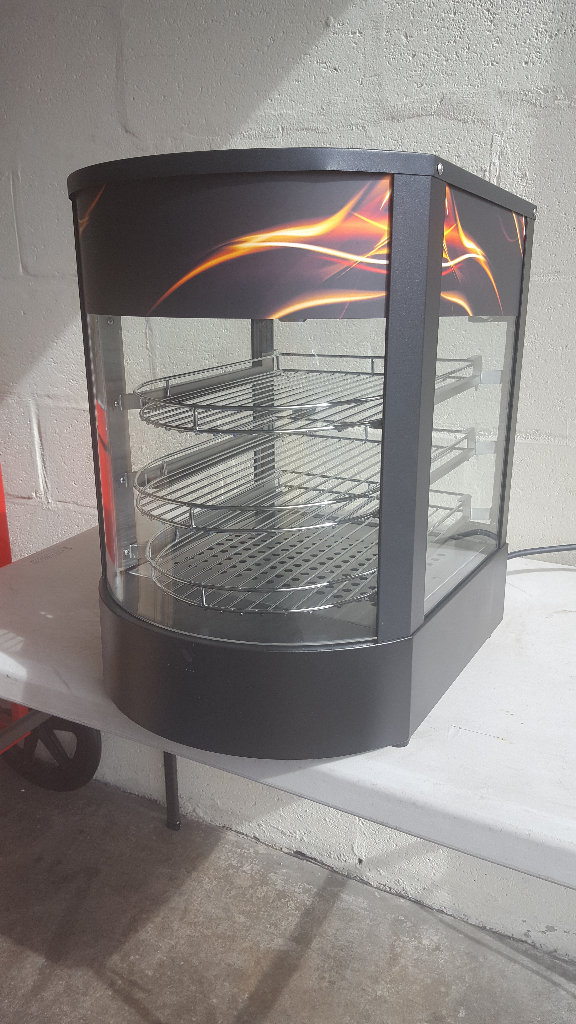 Commercial Display Cabinet Food pies pastries Warmer Showcase