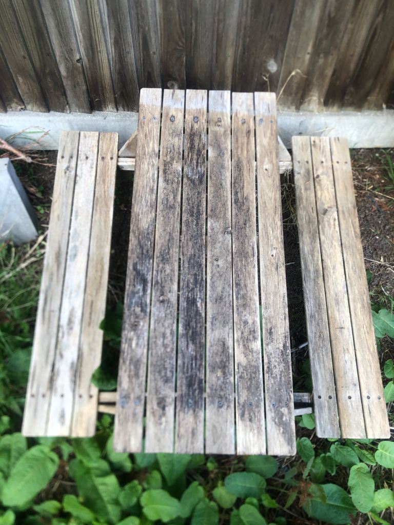 Wooden garden bench small size DECOR