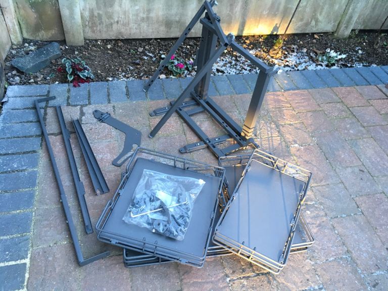 Kitchen corner cabinet storage shelves. 