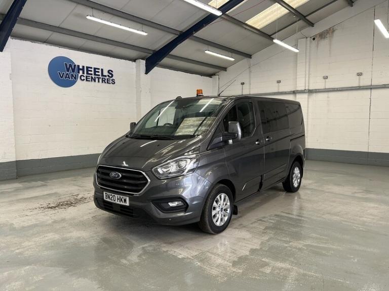 2020 Ford Transit Custom 2.0 EcoBlue 130ps Low Roof D/Cab Limited Van PANEL VAN DIESEL Manual