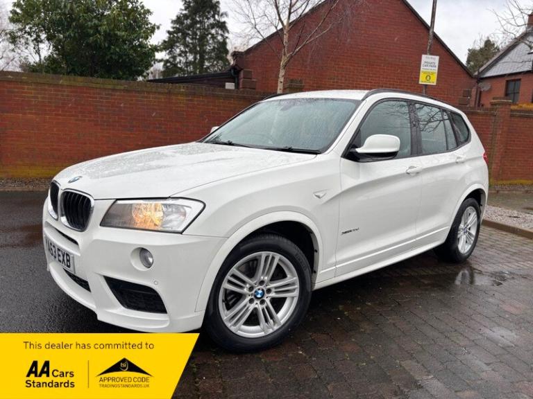 BMW X3 XDRIVE20d M SPORT 75k AUTOMATIC FULL HISTORY 12 MONTH MOT