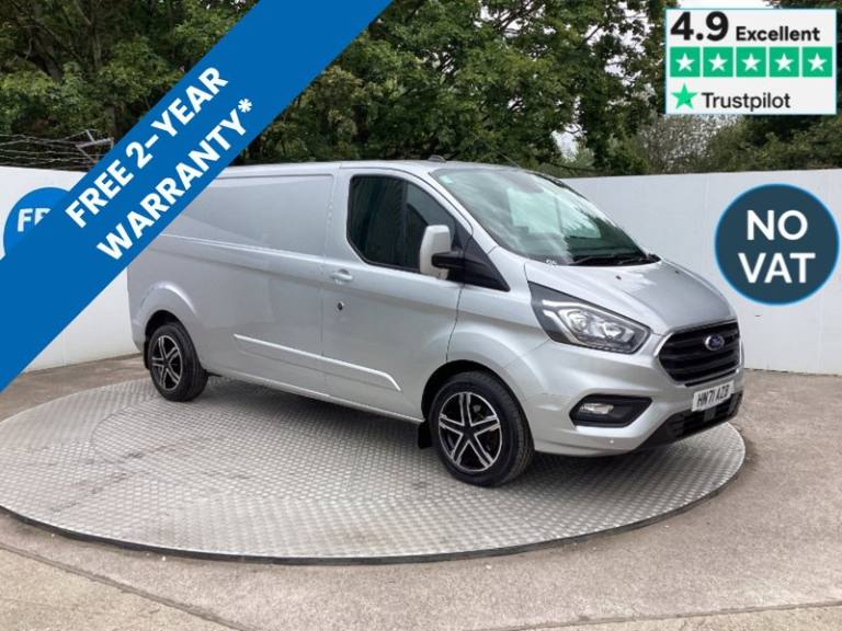 2021 Ford Transit Custom 300 EcoBlue Limited LWB L/R A/C Euro 6 **NO VAT** LWB Panel Van Diesel M...
