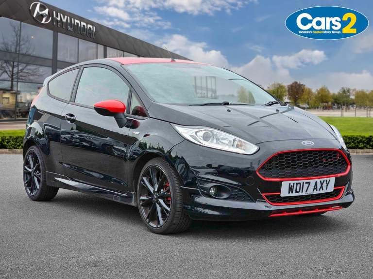2017 Ford Fiesta 1.0 EcoBoost 140 ST-Line Black 3dr Hatchback Petrol Manual