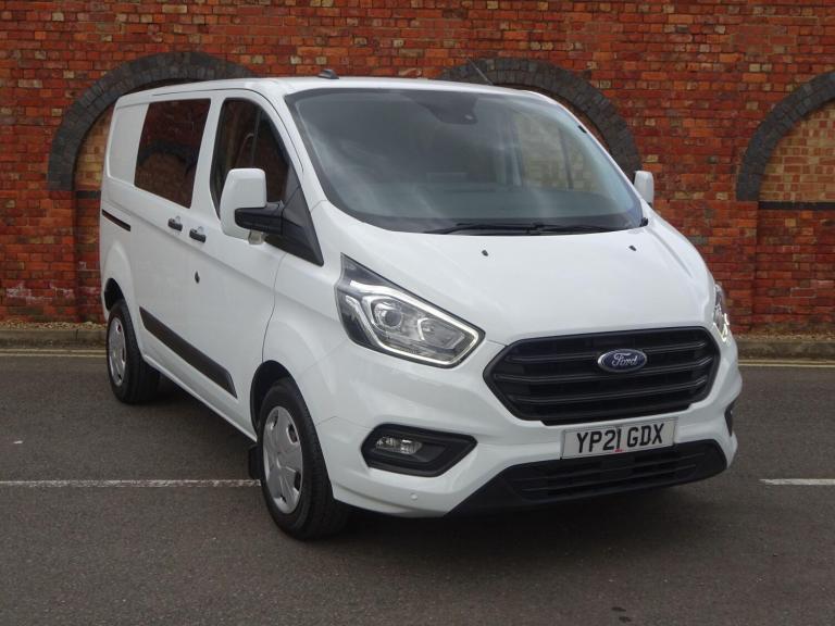 2021 Ford Transit Custom 2.0 EcoBlue 130ps Low Roof D/Cab Trend Van PANEL VAN DIESEL Manual