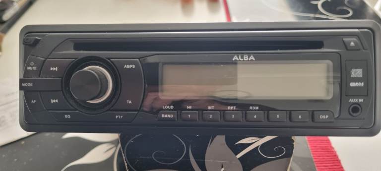 Alba Car Radio with CD Player.
