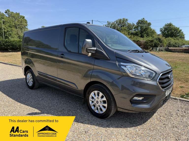 2020 Ford Transit Custom 2.0 EcoBlue 130ps Low Roof Limited Van PANEL VAN DIESEL Manual
