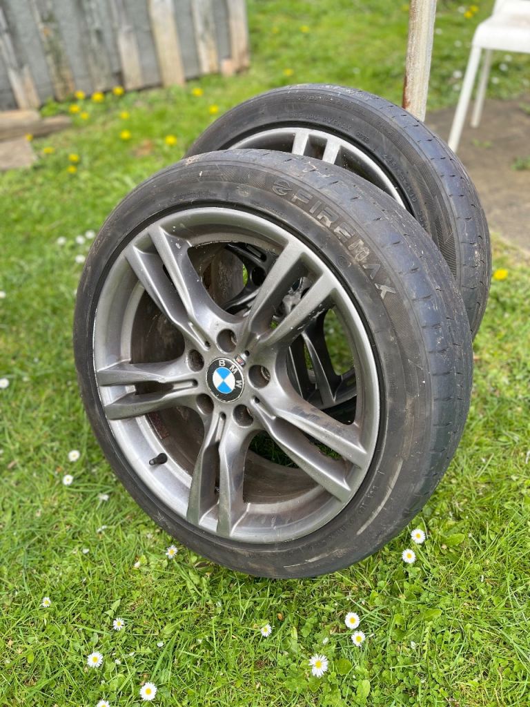 BMW 3 series 2013 18” Alloy wheels with tyres 
