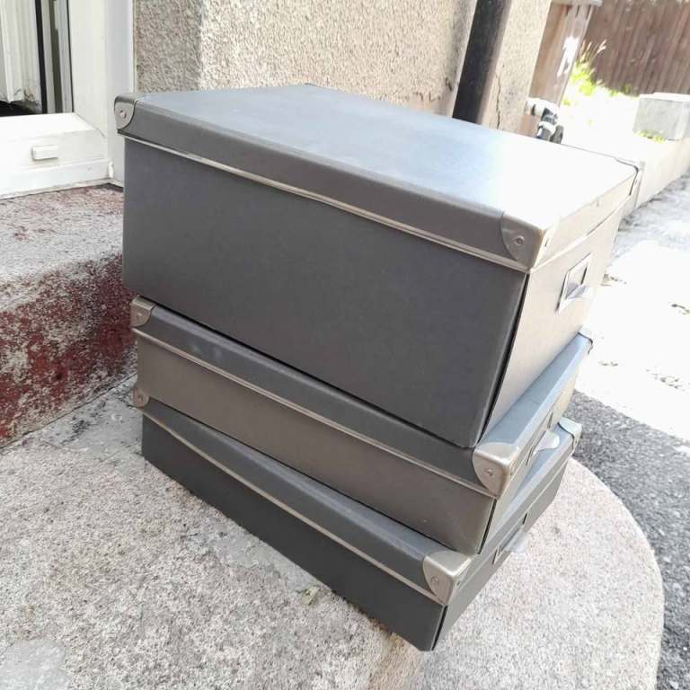 Cardboard Storage Boxes