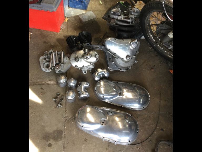 650 Triumph Bonivile motor 