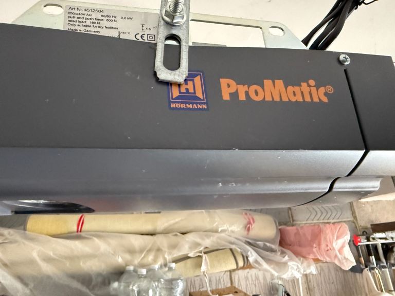 Hormann ProMatic Series Electric Garage Door Opener with  rail/bracket