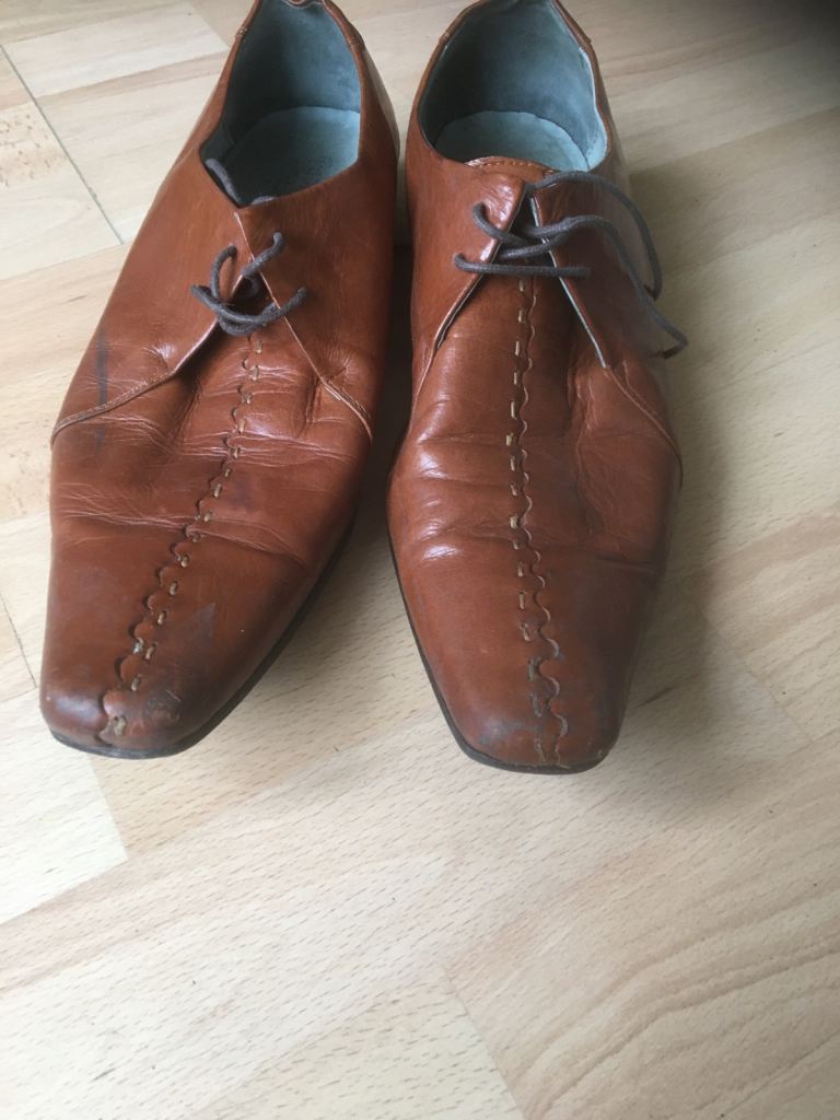 2 pairs of mens shoes size 8