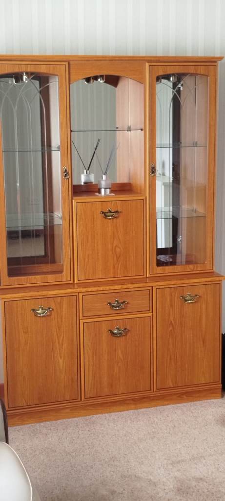 Tall display cabinet 