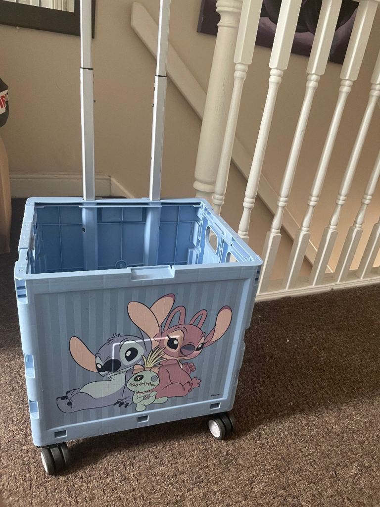 Blue stitch and angle trolley 