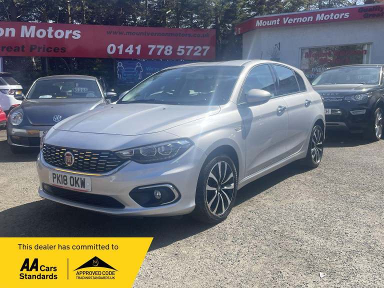 2018 Fiat Tipo 1.3 Multijet Lounge 5dr HATCHBACK DIESEL Manual