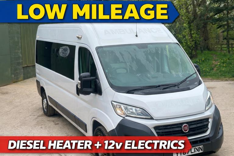 2017 Fiat Ducato 3.5T BASEVAN CAMPER CONVERSION PANEL VAN Diesel Manual