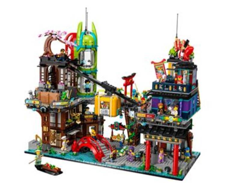 image for 71799 LEGO Dragons Rising NINJAGO City Markets
