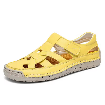 Women's Summer New Flat Bottom Lightweight Anti-slip Beach Shoes Soft Bottom Sandals 
