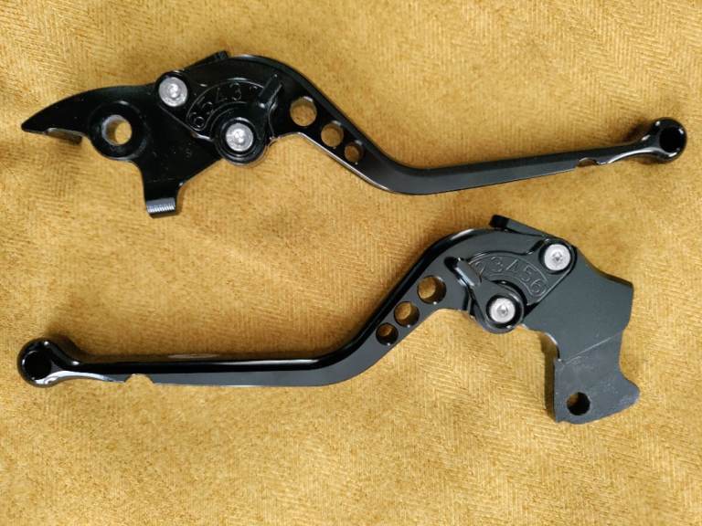 Triumph Speed 400 CNC Alloy Adjustable Brake and Clutch Levers Set – Speed 400 Long