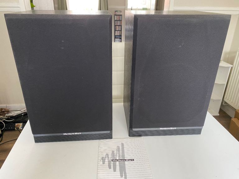 Mordaunt-Short MS25Ti Speakers - Black, Very Good Condition