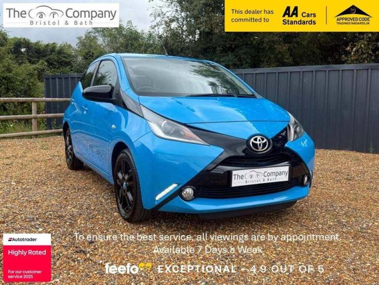 2016 Toyota AYGO 1.0 VVT-i x-cite Euro 6 5dr HATCHBACK Petrol Manual