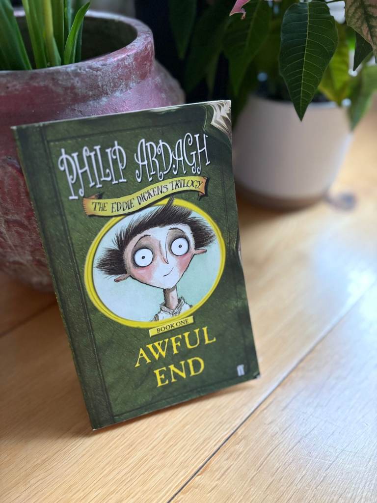Philip Ardagh-The Eddie Dickens Trilogy-Awful End book 📖 – Great Condition