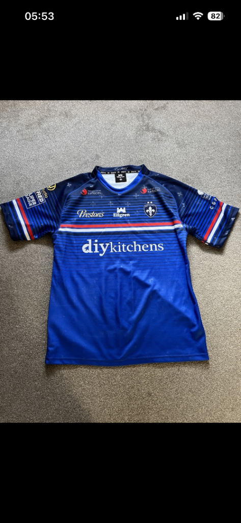 Wakefield Trinity Home Shirt 2026 4XL