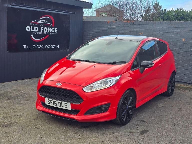 2016 Ford Fiesta 1.0 EcoBoost 140 Zetec S Red 3dr HATCHBACK PETROL Manual