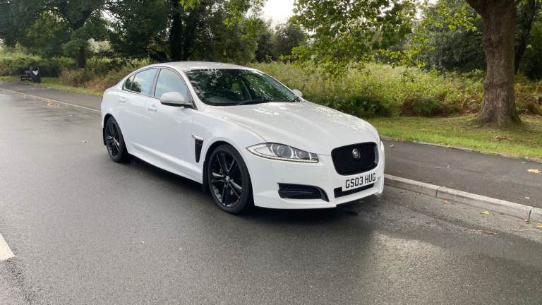 Jaguar XF S Luxury White 2013 3.0L Diesel Automatic New MOT 8 Services HPI Clear