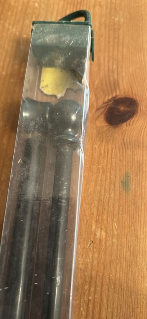 Solid Brass adjustable length cafe rod solid brass