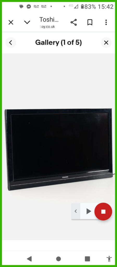 Toshiba TV 40" - Offers OK