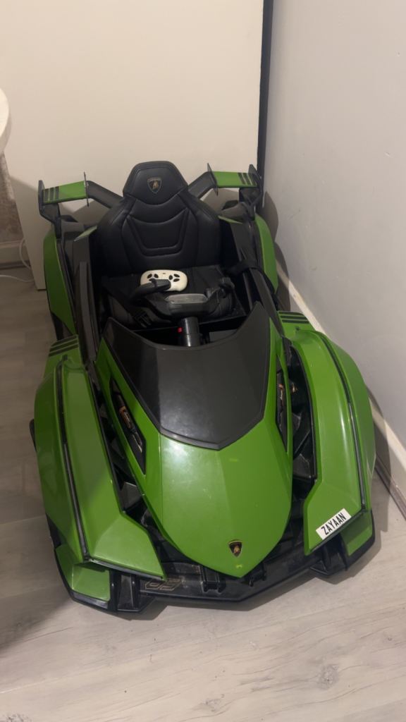 Lamborghini electric ride on car with remote control