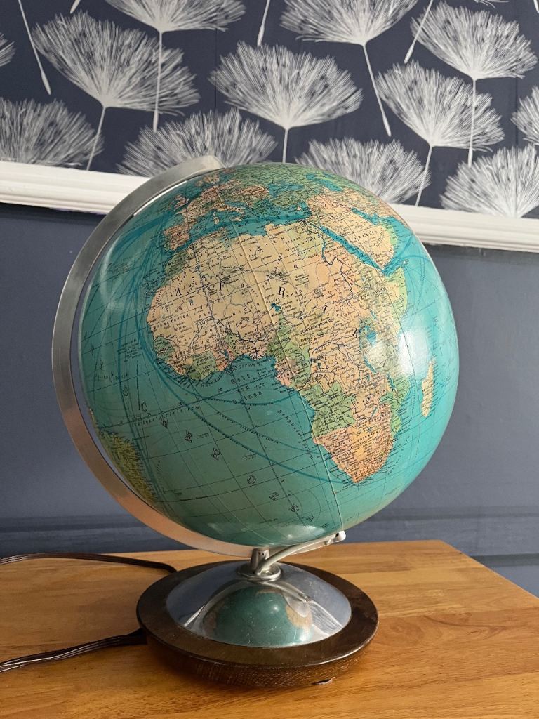 Vintage Globe Lamp