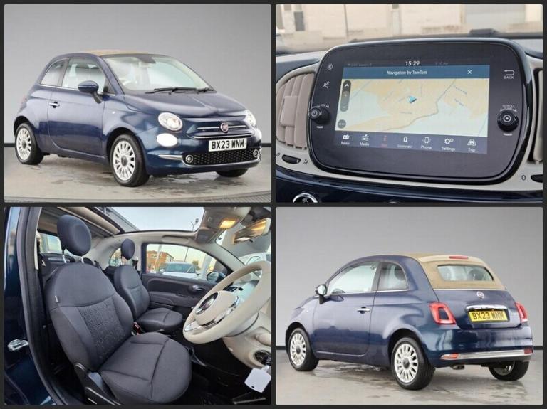 2023 Fiat 500 1.0 Mild Hybrid 2dr CONVERTIBLE PETROL Manual