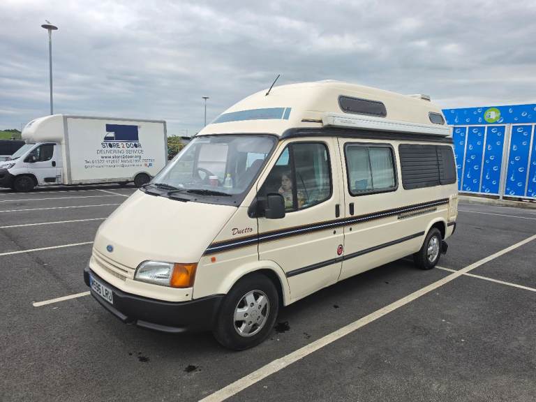 ford transit 2.5 di 2 berth duetto campervan 84k miles ready to go away
