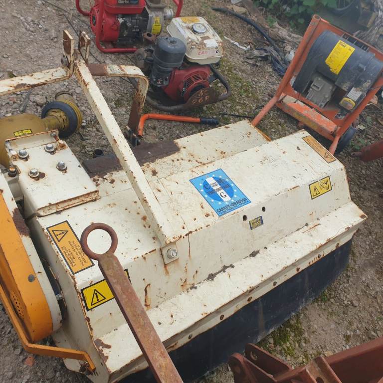 Tractor  flail mower  carroy wessex 1.2 metre
