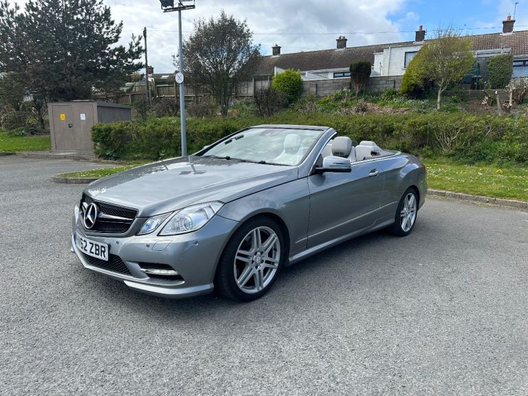 Mercedes-Benz, E CLASS, Convertible, 2012, Semi-Auto, 2143 (cc), 2 doors