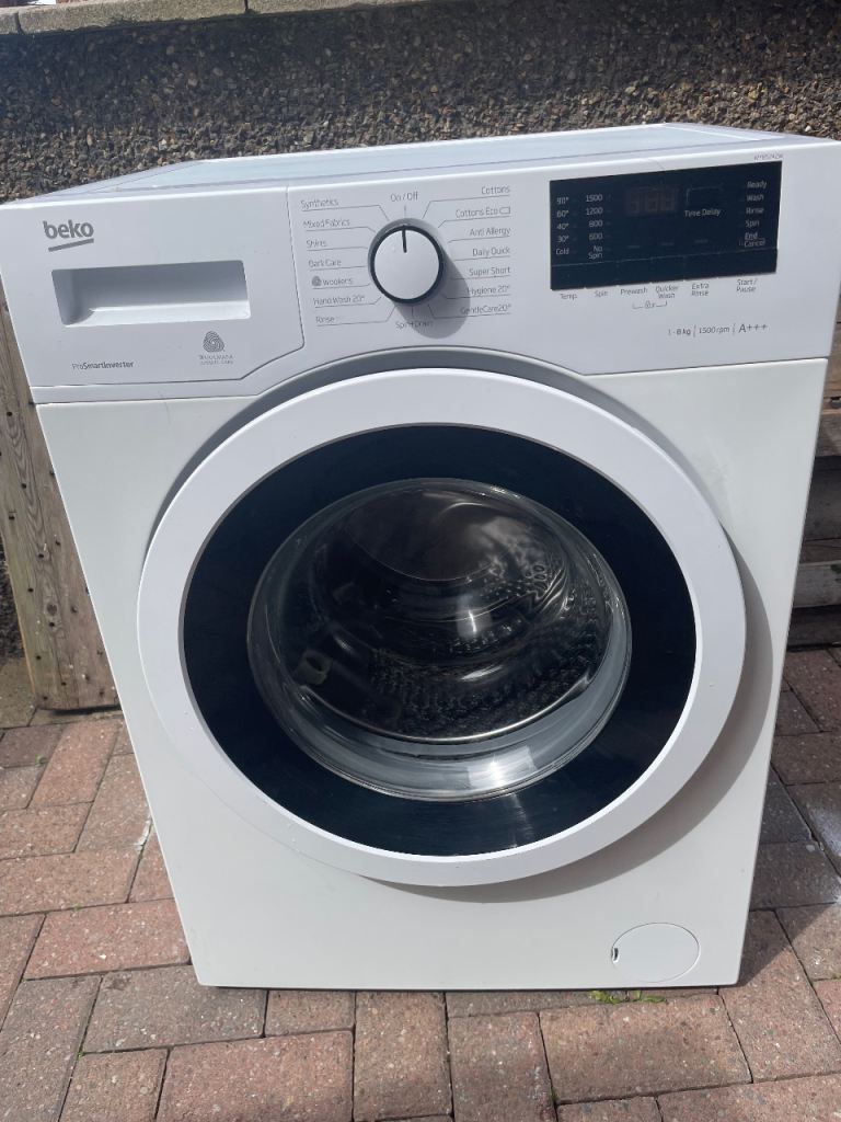 BEKO 8KG 1500 WASHING MACHINE 