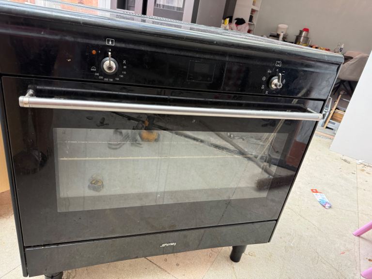 Smeg CX91IMBL_BK Electric Range Cooker in Black