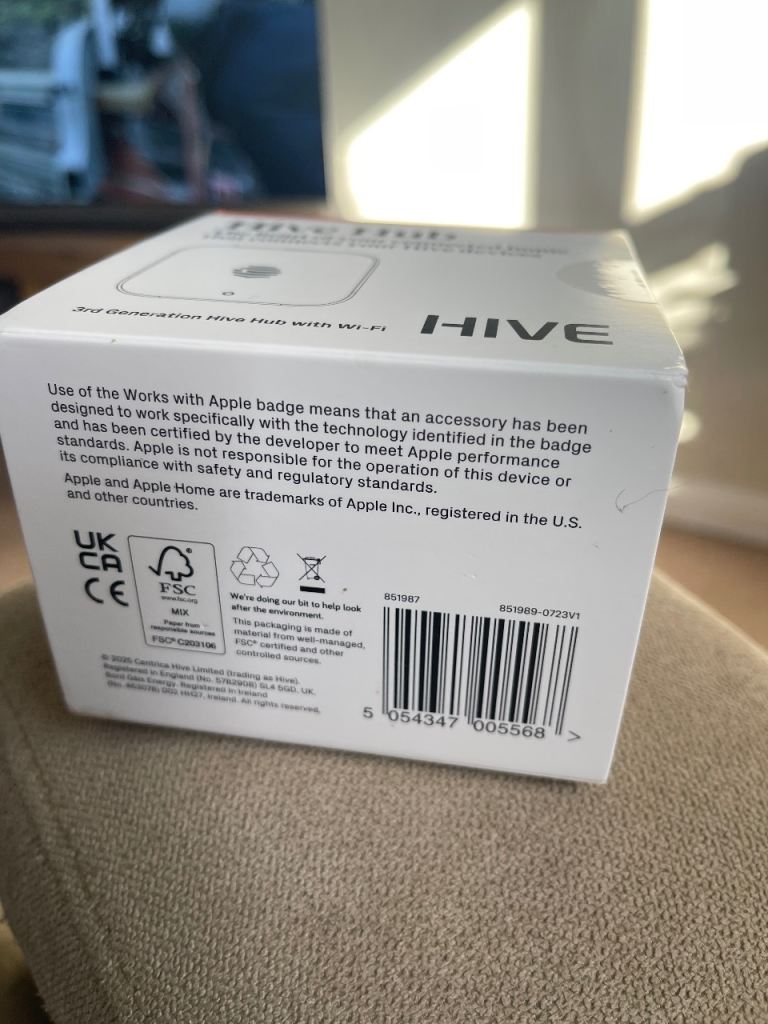 NEW Hive Hub 3rd Gen with Wi-Fi – Smart Home Connectivity | in Redhill ...