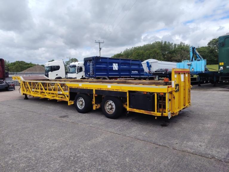 2015 Step Frame Low loader trailer EX MOD Recovery trailer 